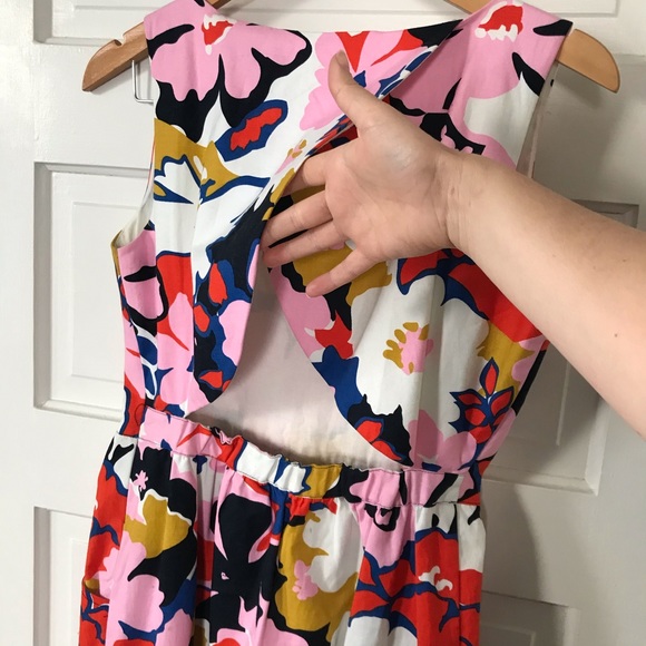 Anthropologie floral sleeveless dress - Picture 5 of 5